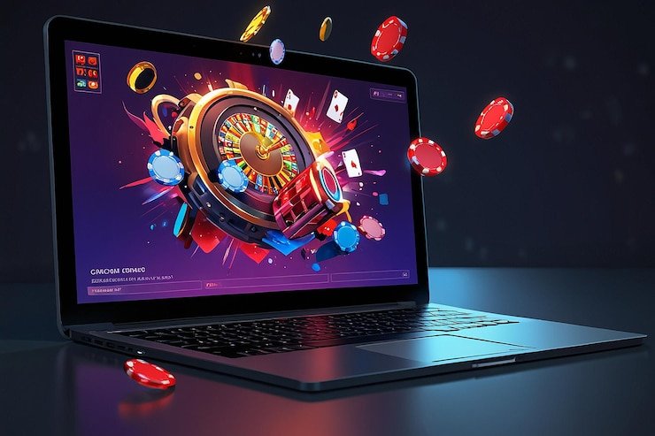 Layar detail fitur Bigger Bass Bonanza menampilkan tabel pembayaran, simbol liar, dan fitur bonus